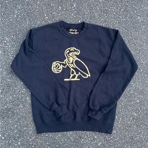 Ovo x Toronto raptors black crew neck